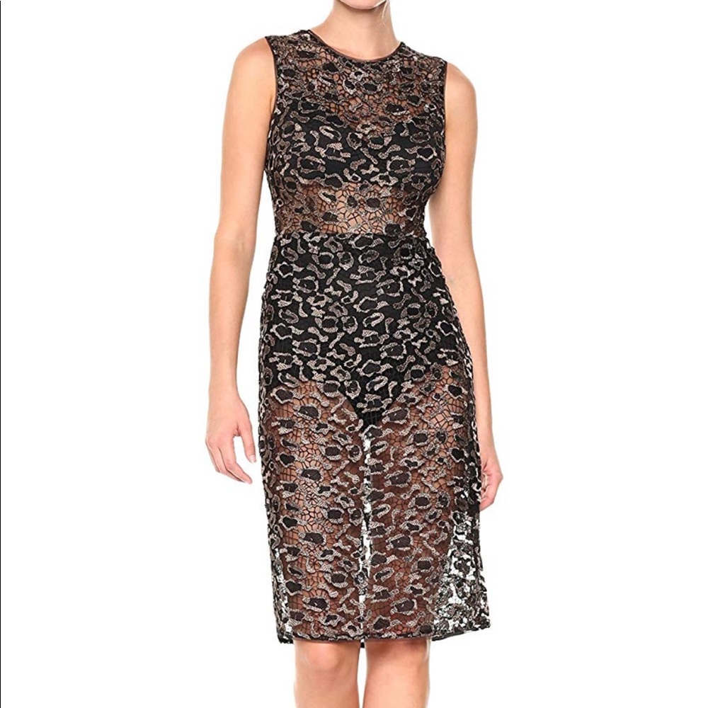 BCBG Dress “Riley” leopard print dress